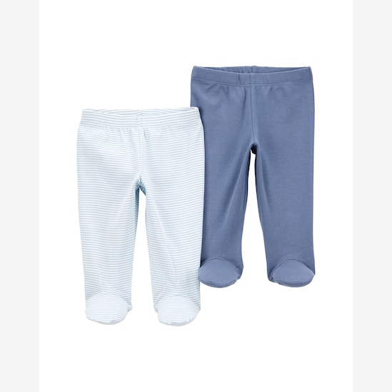 Kit calça bebê 4 peças listradas - multicor | Carter's