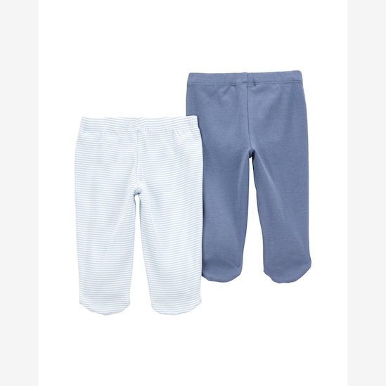 Kit calça bebê 4 peças listradas - multicor | Carter's