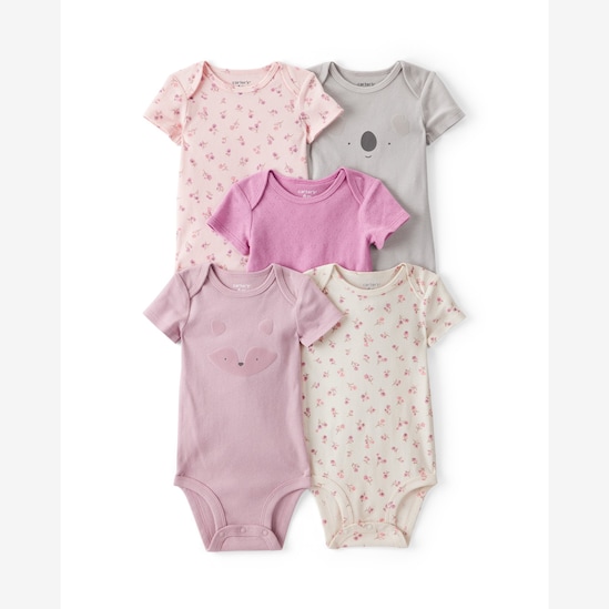 Enxoval bebê 8 peças estampadas - multicor | Carter's