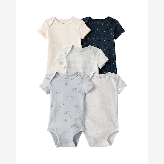 Conjunto longo bebê 9 peças estampado - multicor | Carter's