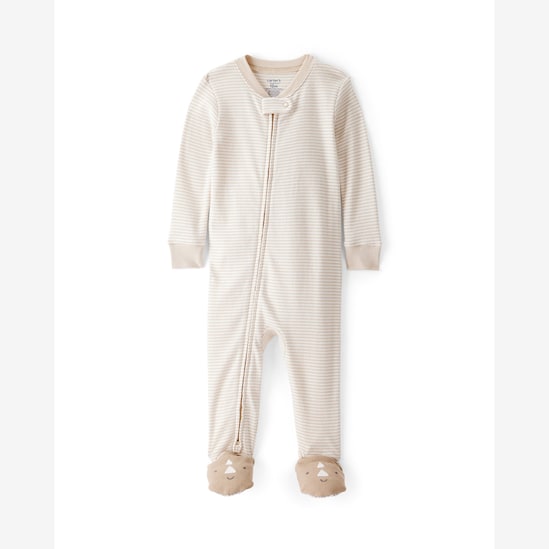 Kit macacão pijama bebê 2 peças estampado - multicor | Carter's