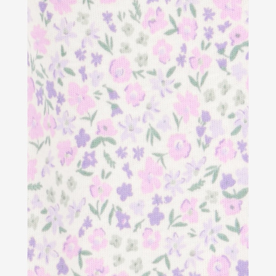 Conjunto longo bebê 6 peças canelado - multicor | Carter's