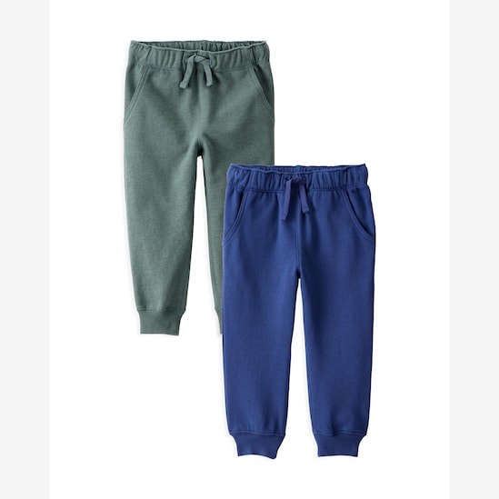 Kit calça de moletom infantil 2 peças jogger - multicor | Carter's