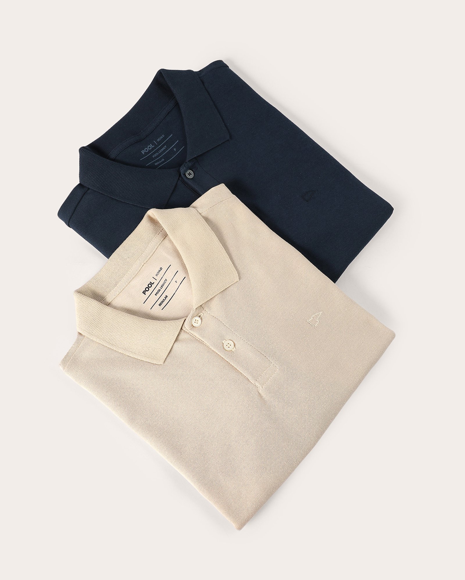 Kit polo masculina 2 peças Pool Legacy piquet - multicor