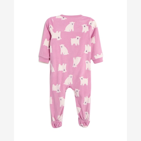 Kit macacão pijama bebê 2 peças em fleece - multicor | Carter's
