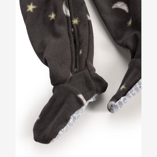 Kit macacão pijama bebê 2 peças em fleece e plush - multicor | Carter's