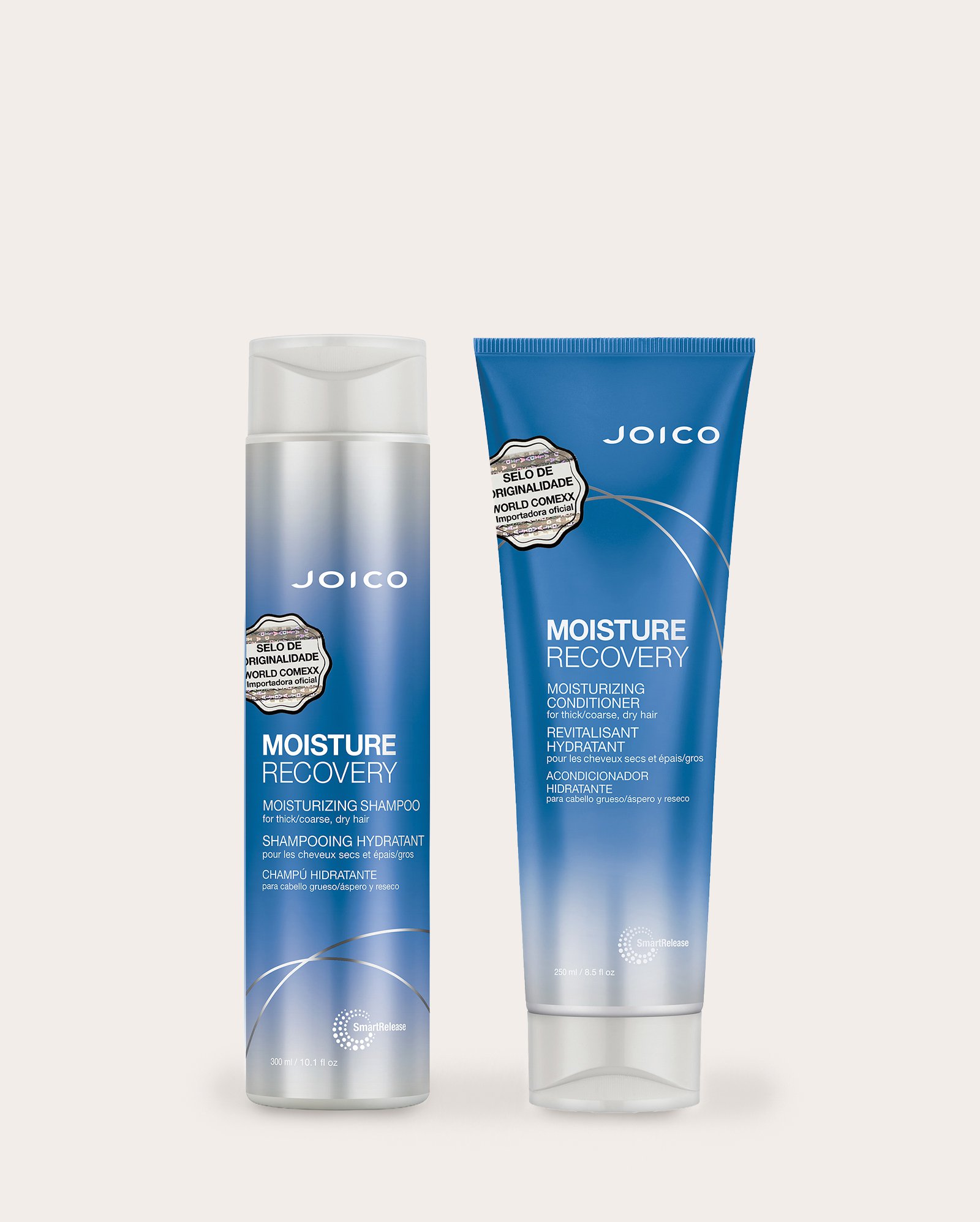 Kit shampoo 300ml + condicionador Moisture Recovery For Dry Hair 250ml | Joico