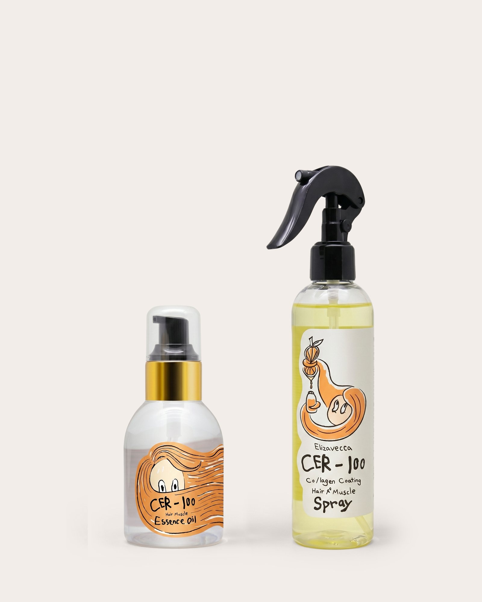 Kit óleo 100ml + spray capilar CER-100 250ml | Elizavecca