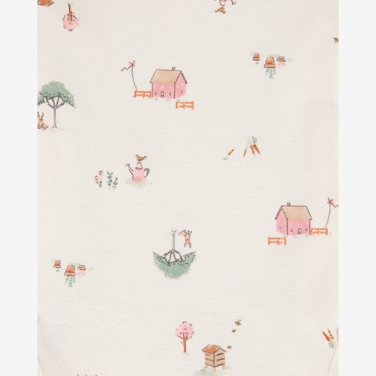 Conjunto longo bebê 8 peças estampado - Multicor | Carter's