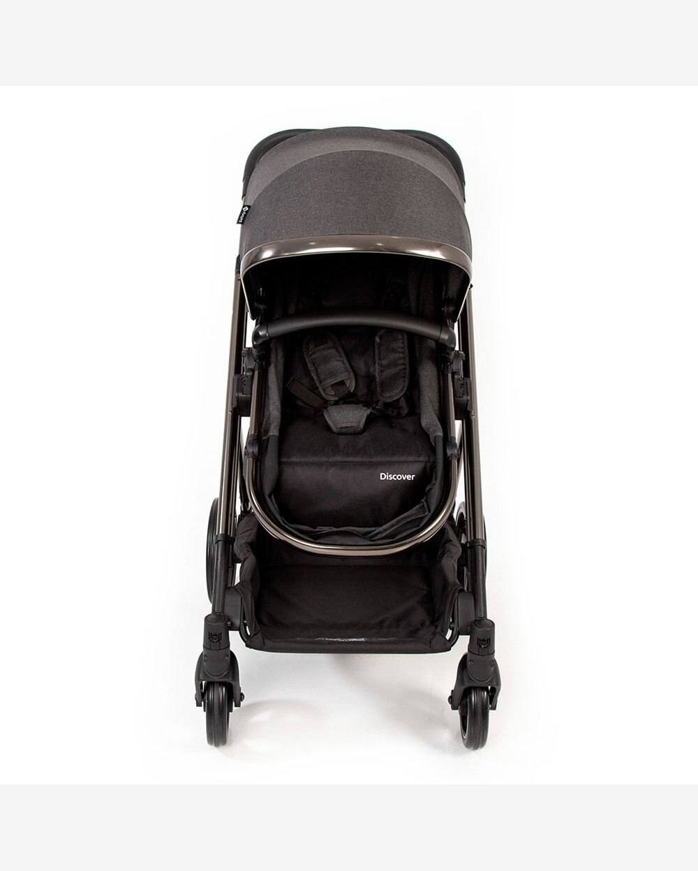 Riachuelo Travel System Safety 1St Discover Black Chrome