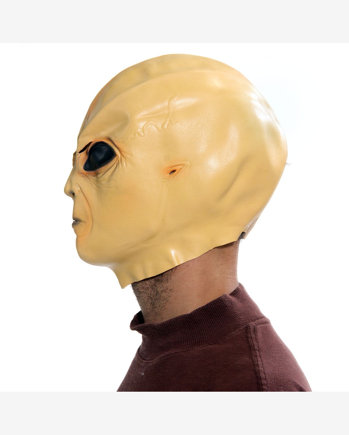 Riachuelo Máscara De Terror Alien De Látex Acessório Para Fantasia