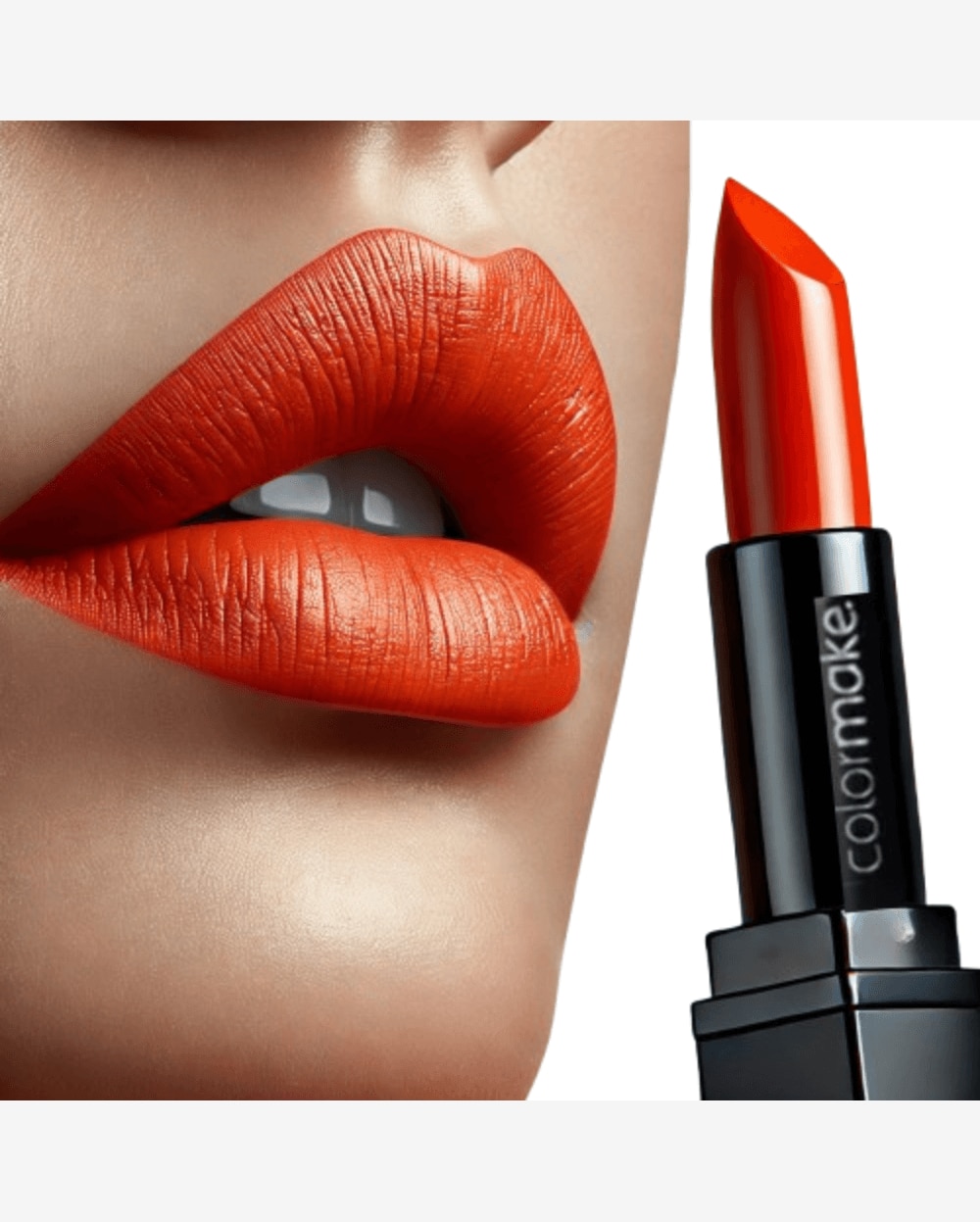 Batom Fluorescente Laranja e Pink - Color Make