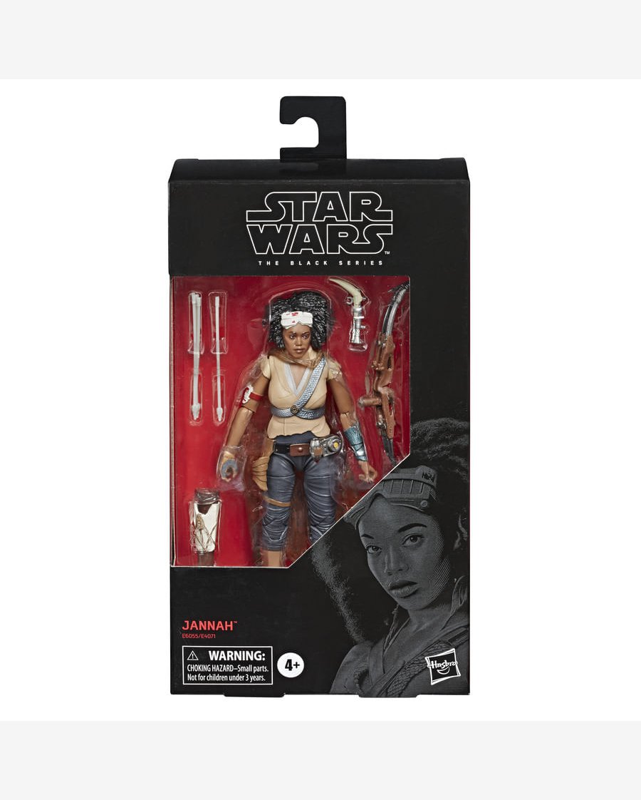 Boneco Star Wars Jannah Black Series 15cm Hasbro
