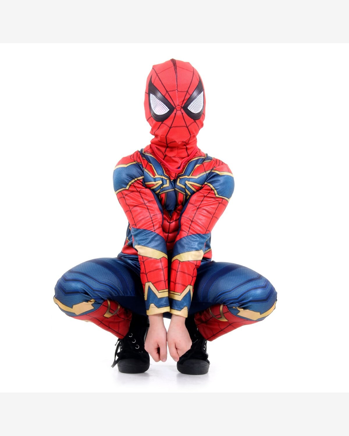 Riachuelo Fantasia Marvel Homem Aranha de Ferro Com Capuz