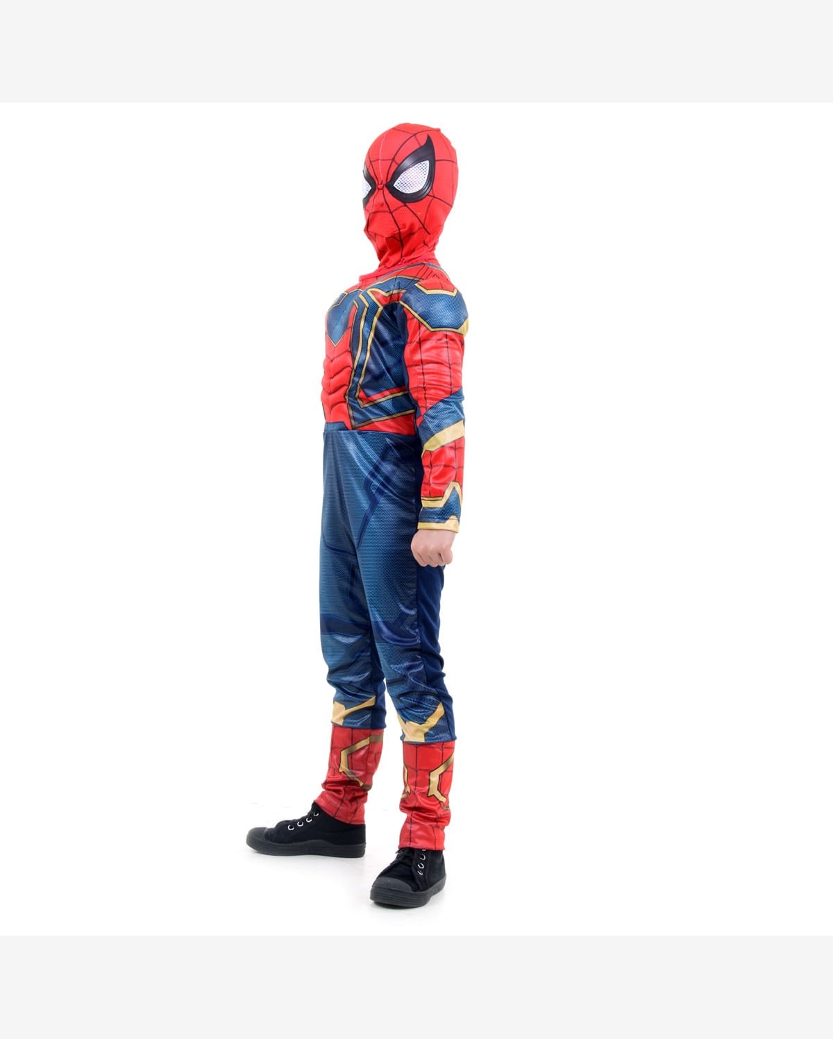 Fantasia Marvel Homem Aranha de Ferro Com Capuz Riachuelo