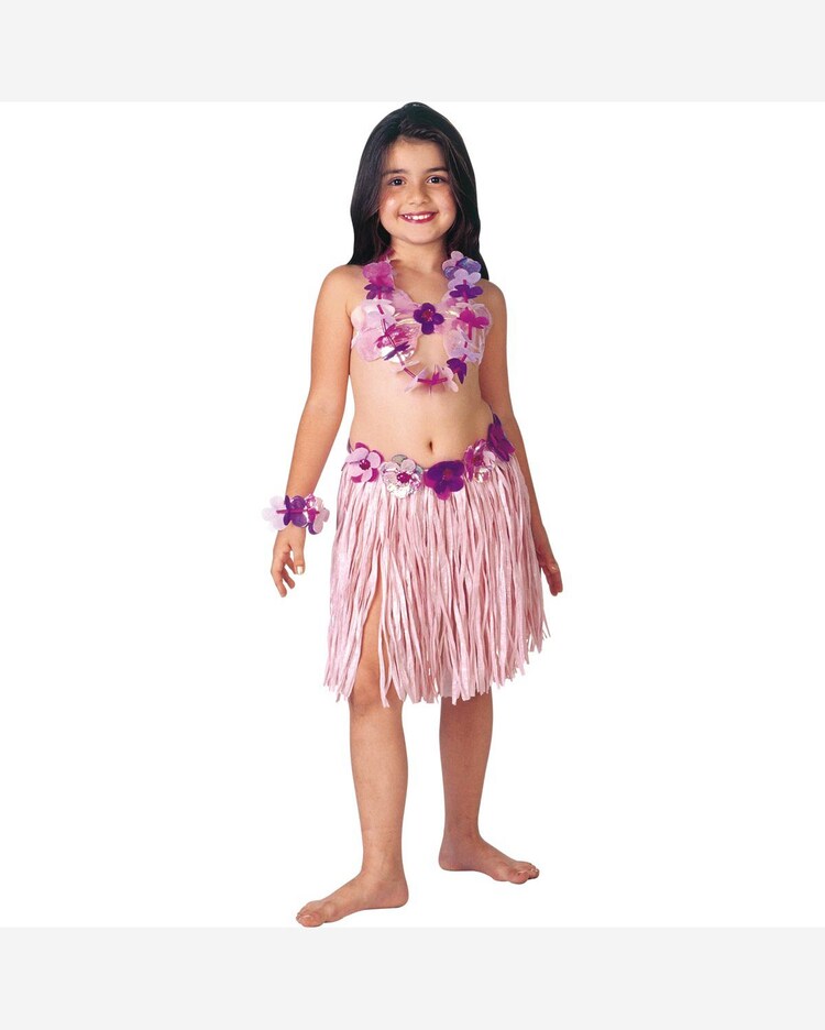 Hula Roupa Havaiana Feminina Infantil Riachuelo Fantasia Havaiana