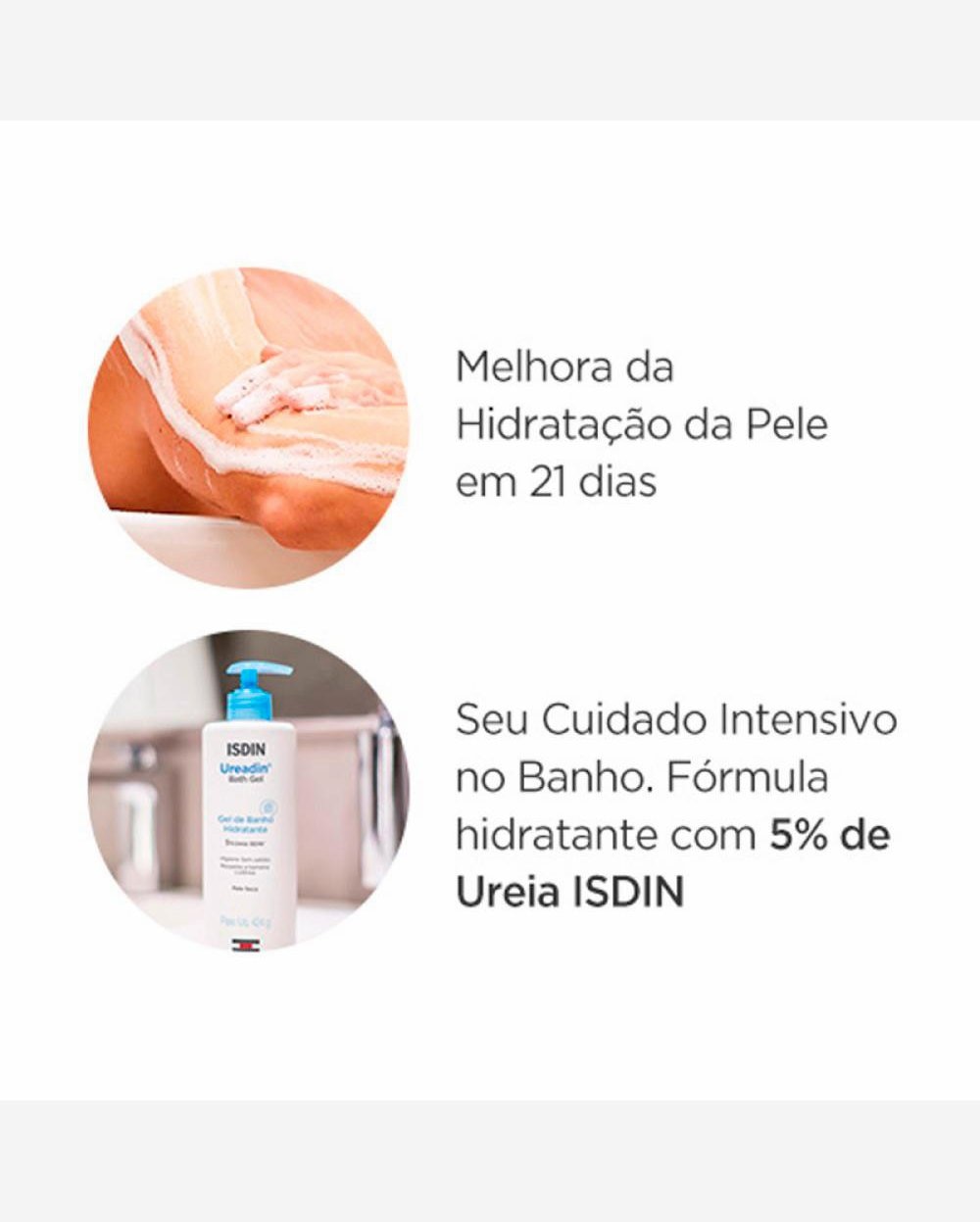 Riachuelo Isdin Ureadin Bath Gel de Banho Hidratante 424g