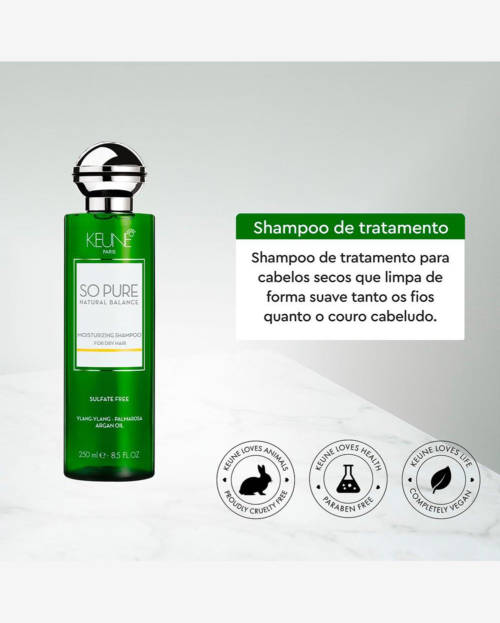 Riachuelo Keune So Pure Moisturizing Shampoo 250ml
