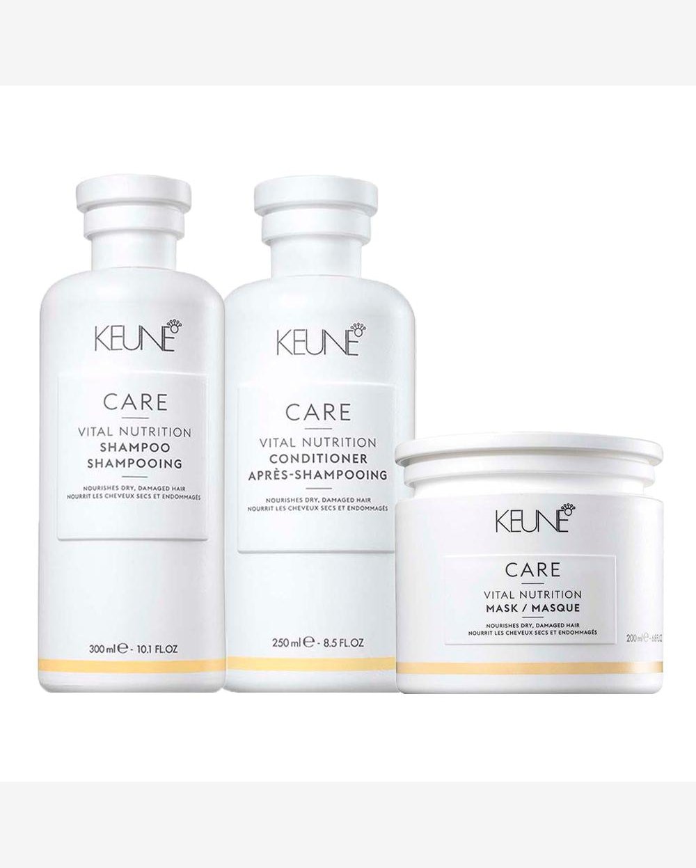 Riachuelo Kit Keune Vital Nutrition Shampoo e Condicionador e Máscara