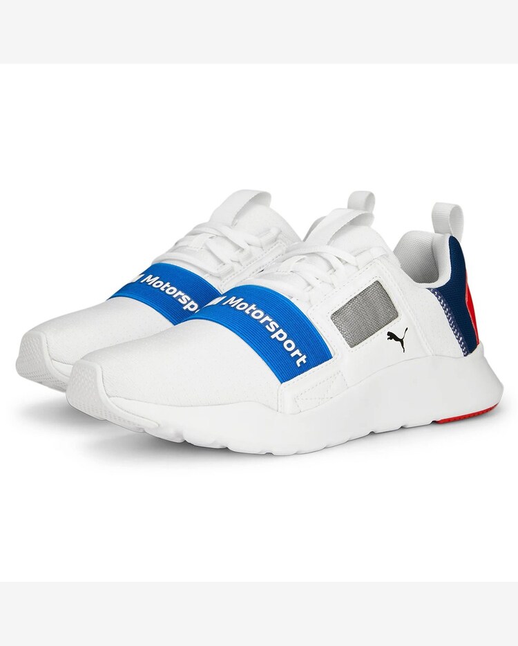 Tênis Puma BMW Motorsport Wired Cage Branco e Azul
