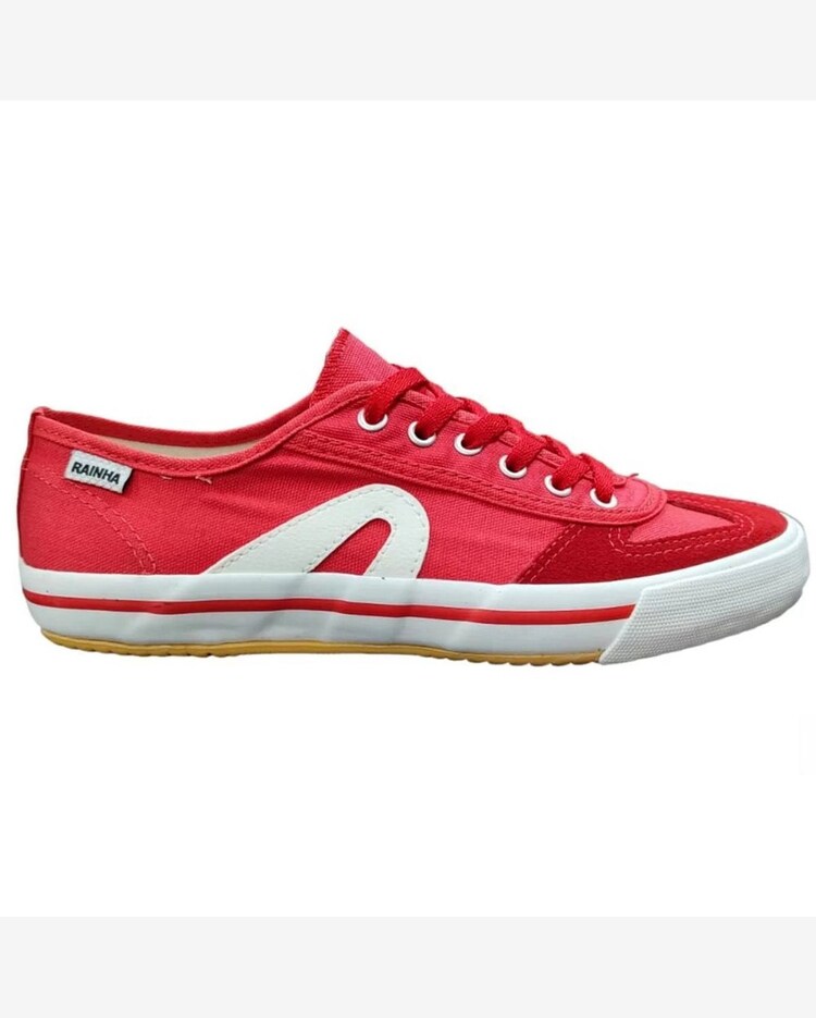 Riachuelo Tênis Rainha VL 2500 Infantil Vermelho e Branco