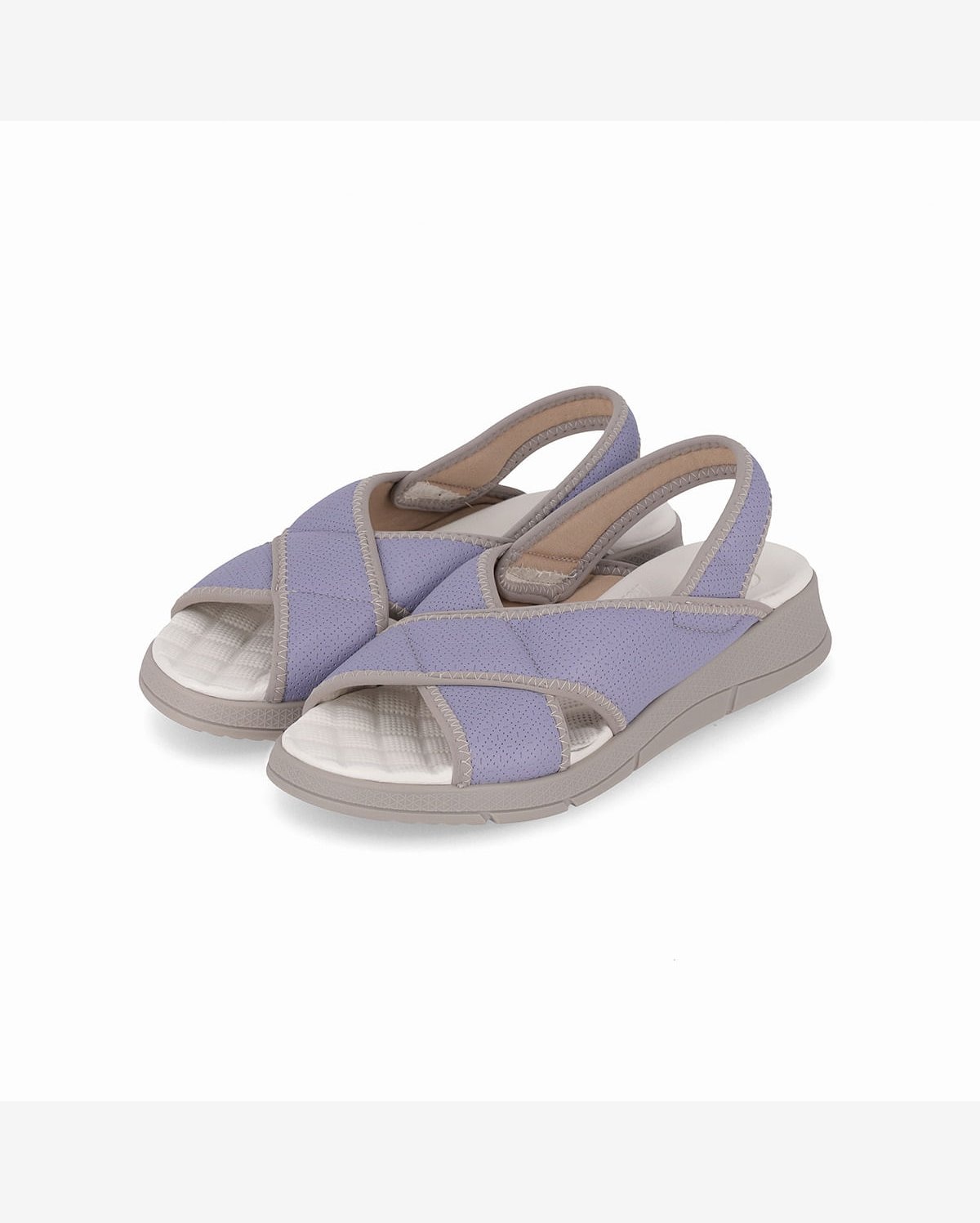Papete Esporão Anabela Médio Quartzo Azul