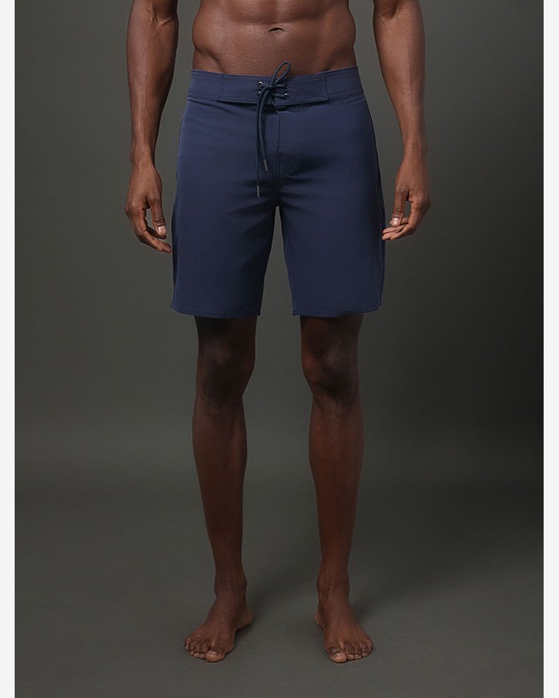 Bermuda D'Água Lisa Calvin Klein Swimwear - Marinho