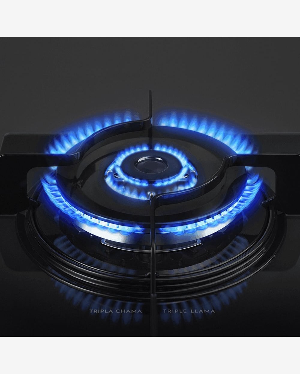 Riachuelo Cooktop à Gás Electrolux KE4TP 4 Queimadores Vidro Preto