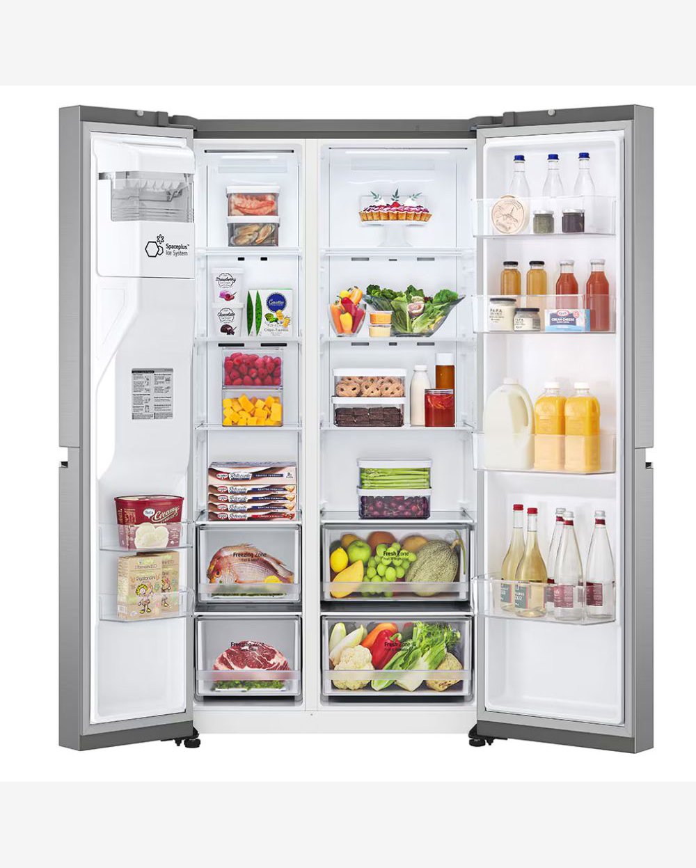 Geladeira LG Side by Side  611 Litros Inox