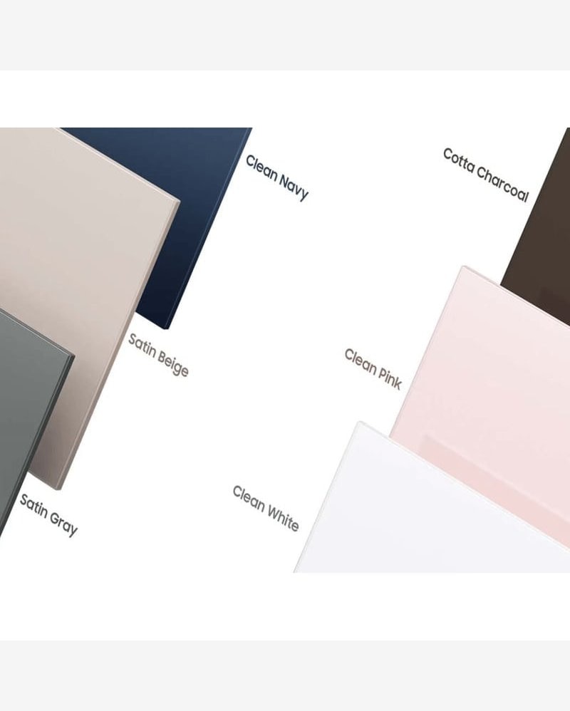 Painel Samsung Bespoke em Vidro Bege Satin Beige 1DOOR RA-R23DAA39GG