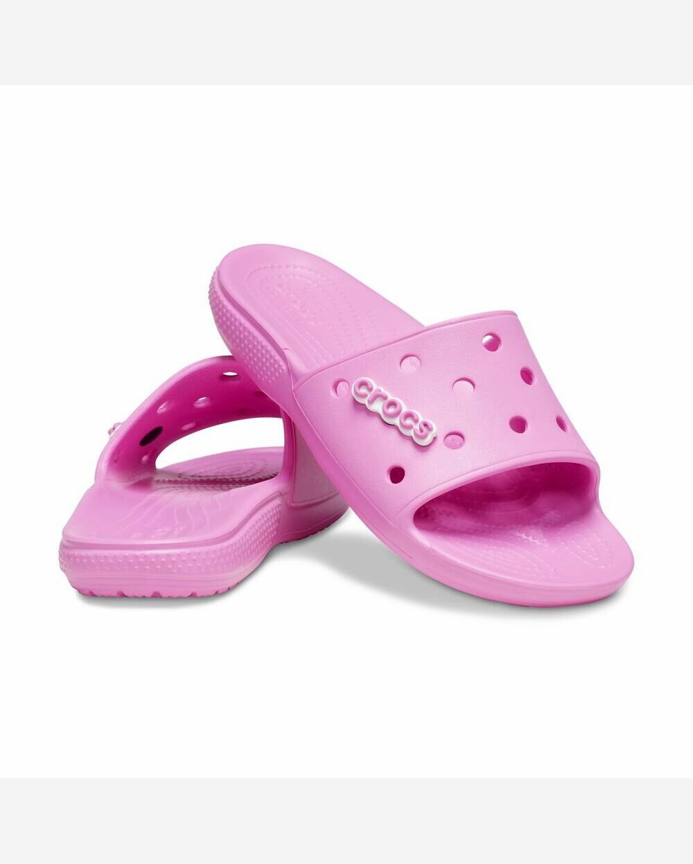 Riachuelo Chinelo crocs classic slide taffy pink