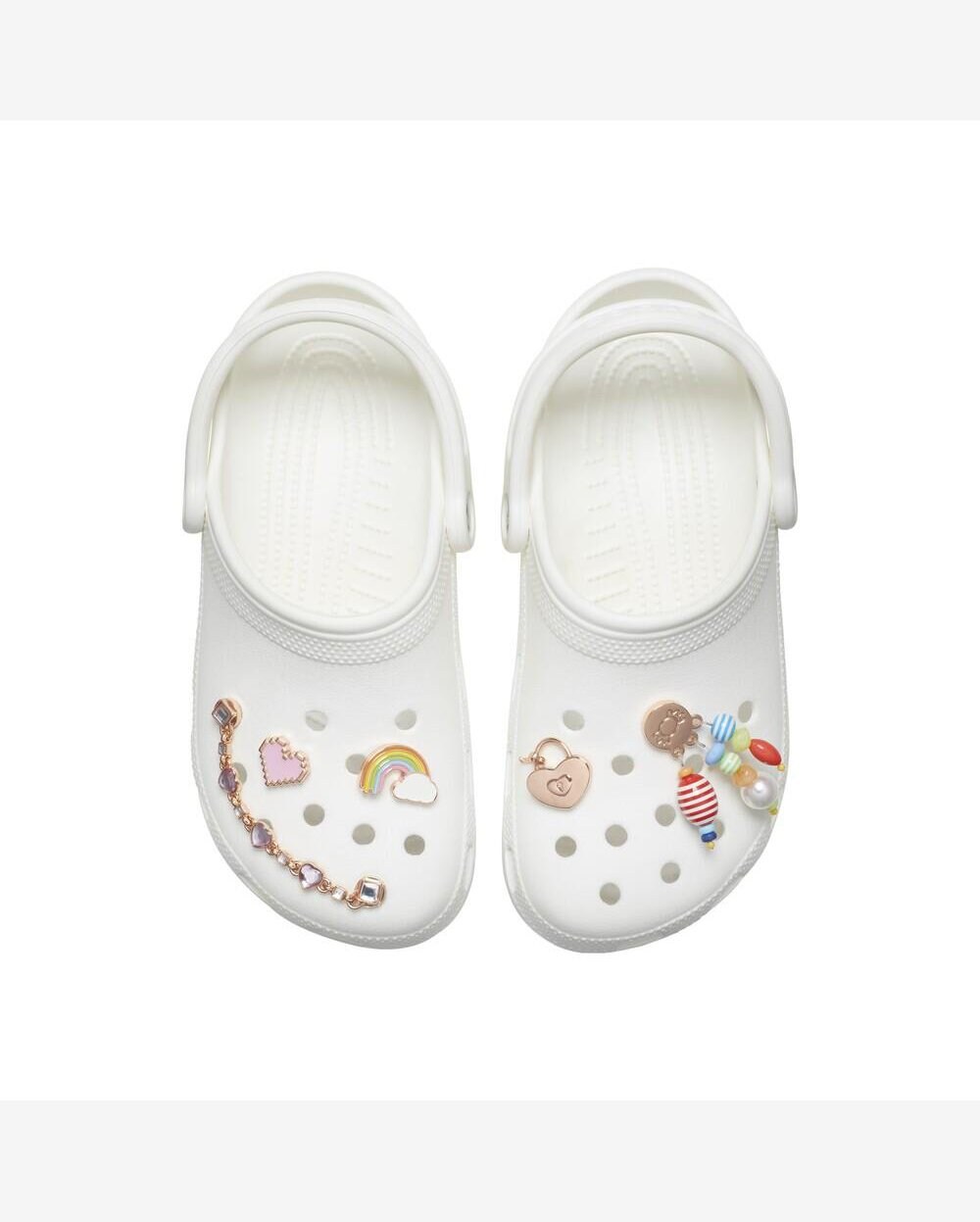 Riachuelo Jibbitz™ shine like a diamond pack com 5 unidades unico