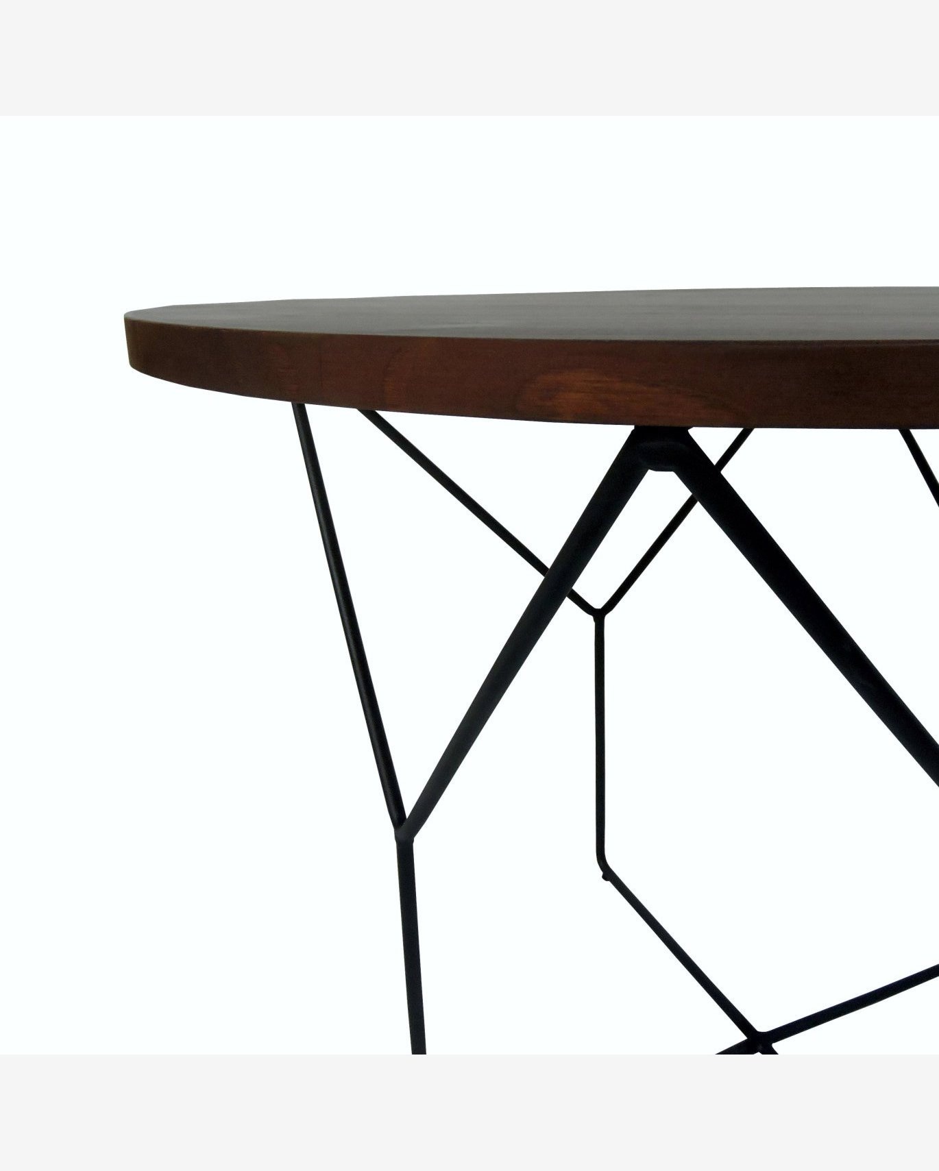 Mesa de Centro Yap - Preto/Pinhão