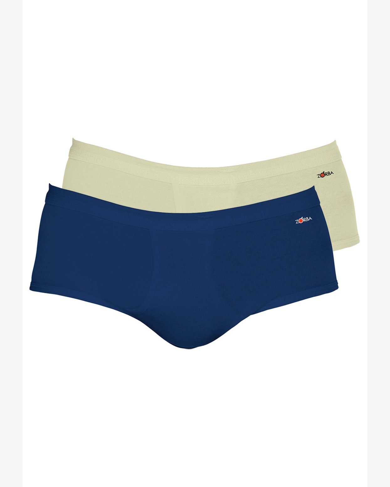 Kit com 2 Cuecas Slip Zorba com Abertura 185 Colorido