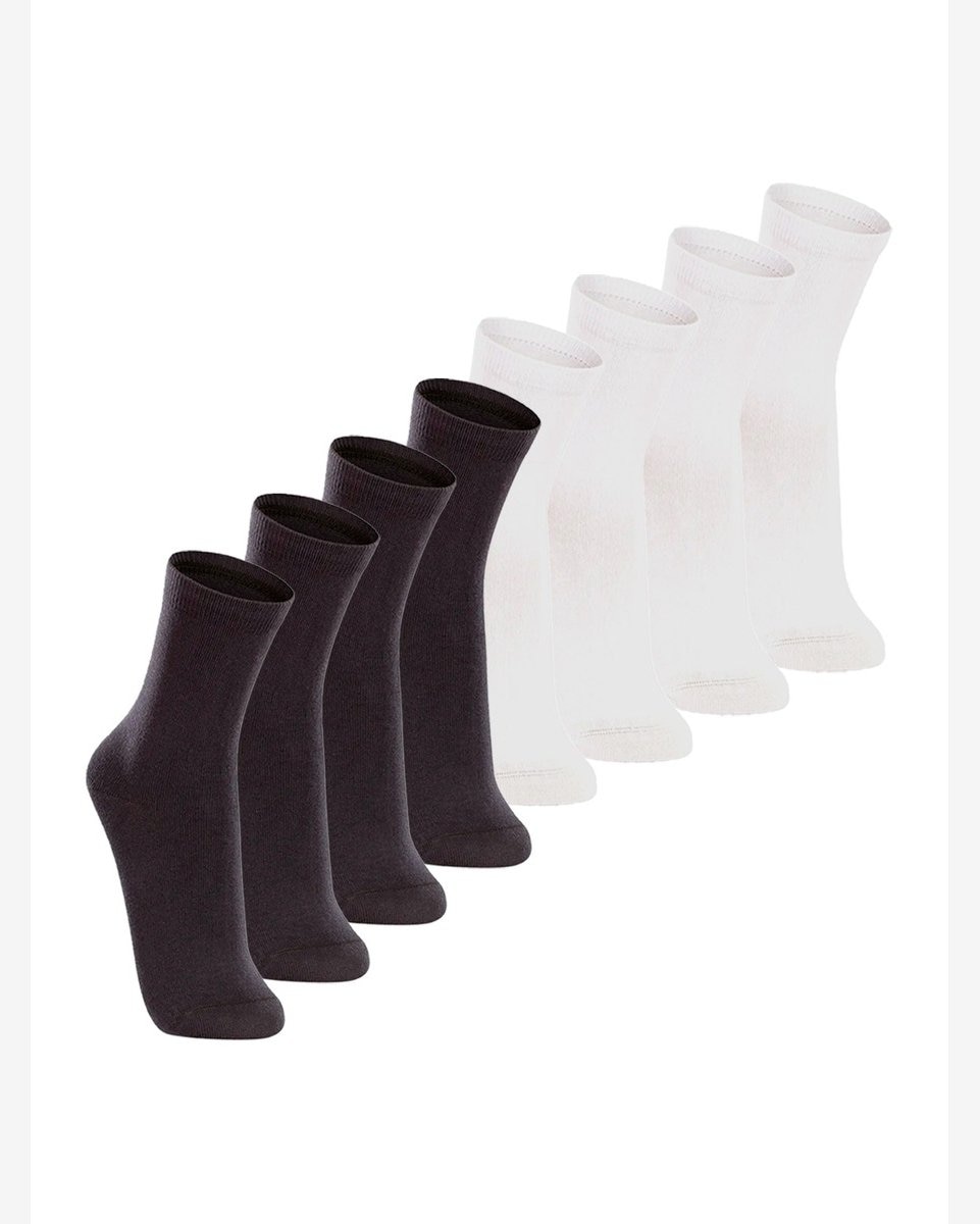 Kit com 8 Pares de Meias Cano Longo Lupo 4575-088 Colorido