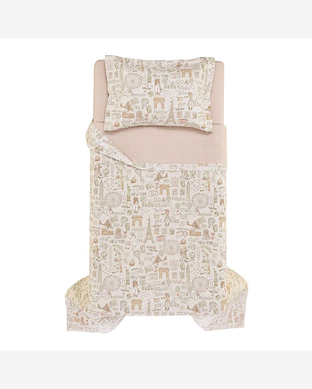 Kit Colcha / Cobre leito infantil 200 fios - Karsten