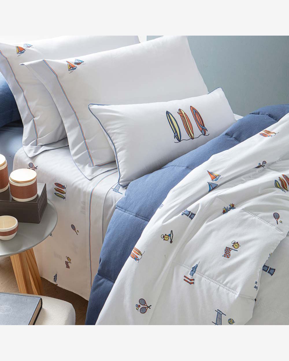 Jogo de Cama Solteiro King 200 Fios Infantil - Naturalle