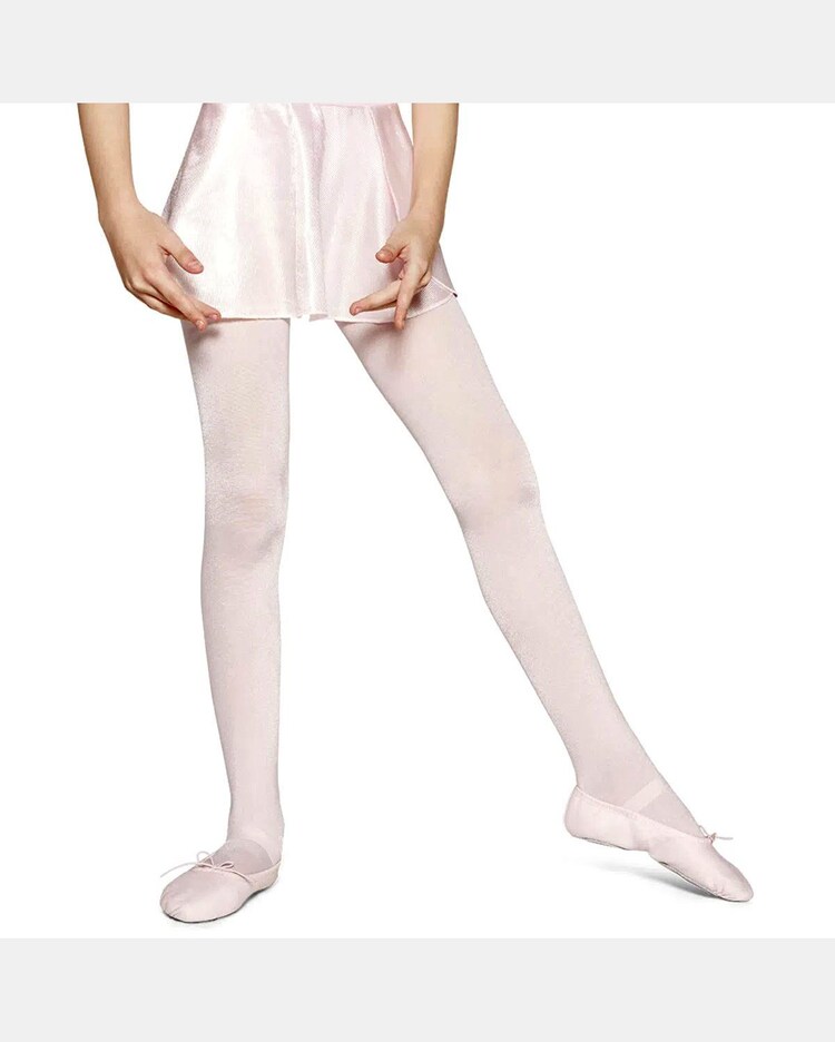 Meia Calça Selene Ballet/Jazz Infantil Branco Branco Riachuelo