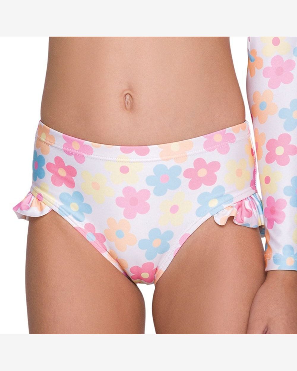Calcinha Biquíni Selene Com Babado Infantil