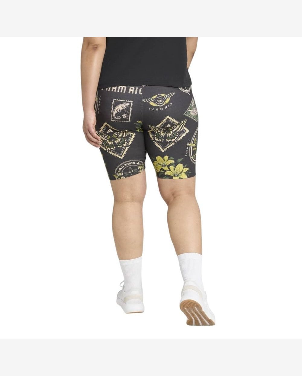 Bermuda Adidas Farm Biker Plus Size Feminina