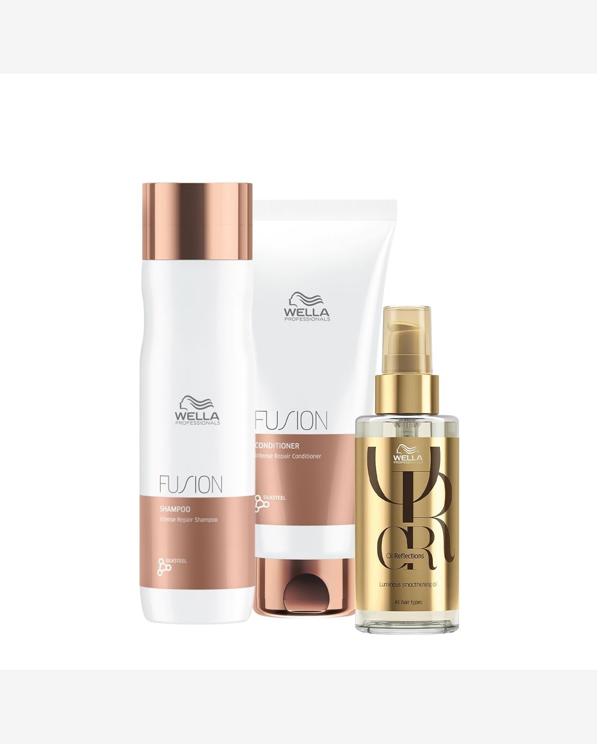 Kit Wella Professionals Fusion Reflections Duo Oil 100 (3 produtos)