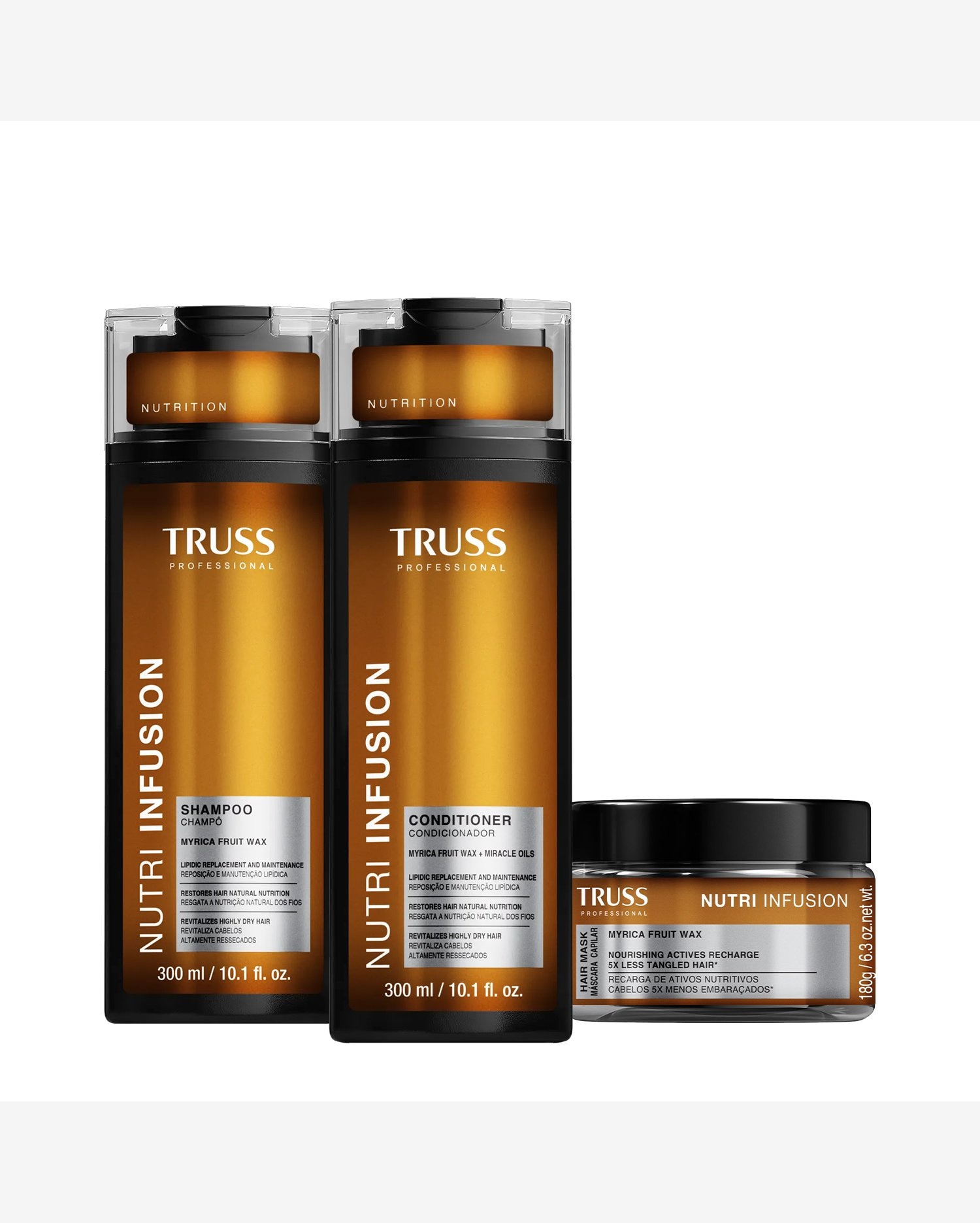 Kit Truss Nutri Infusion Home Care (3 produtos)