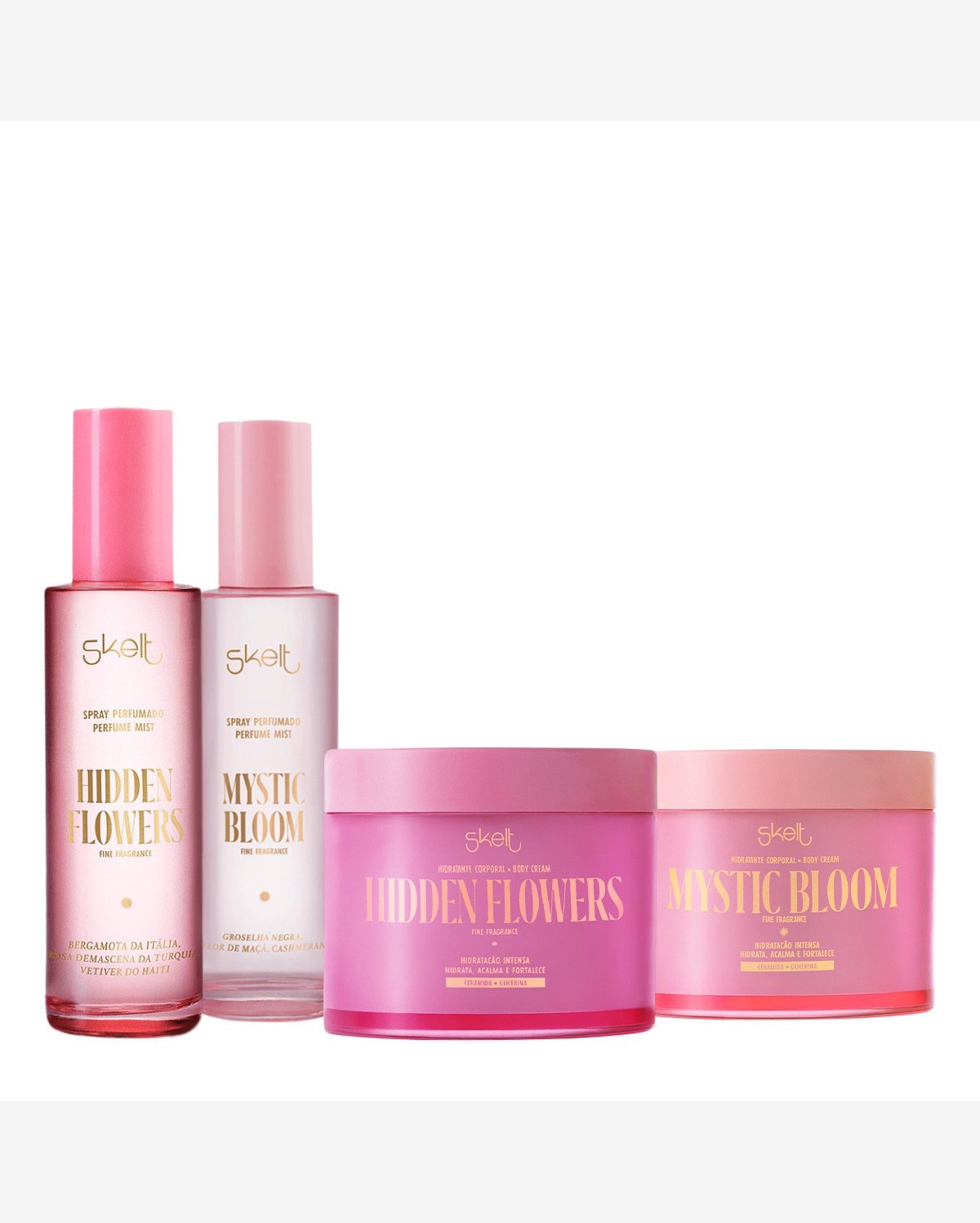 Kit Skelt Secret Garden Collection Completo (4 produtos)