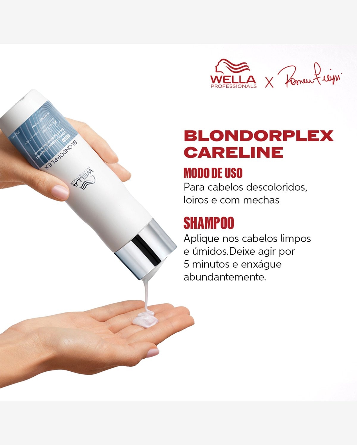 Kit Wella Professionals BlondorPlex Duo Necessaire (3 produtos)