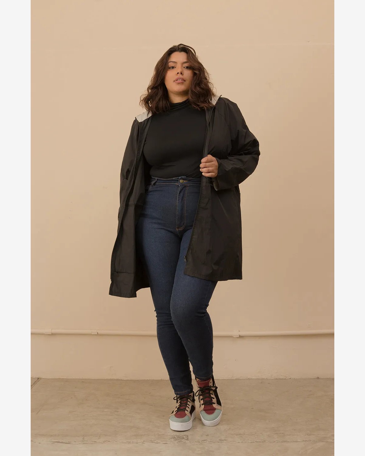 Parka Nina Corta-Vento Plus Size