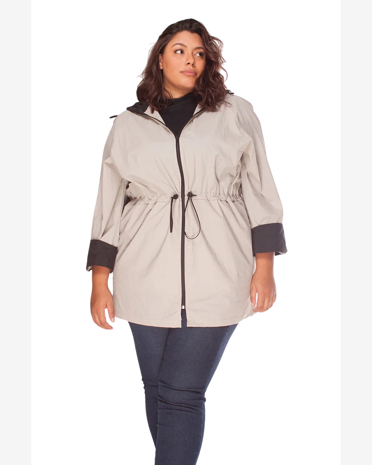 Parka Nina Corta-Vento Plus Size