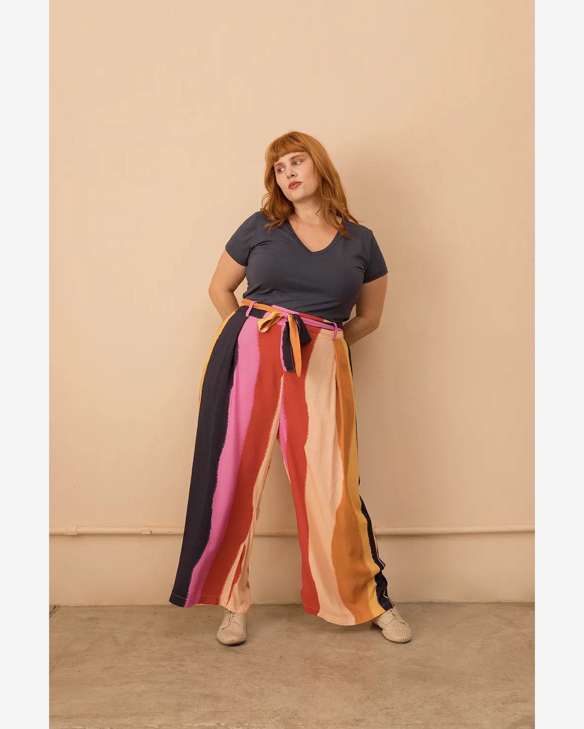 Calça Pantalona Laís Plus Size