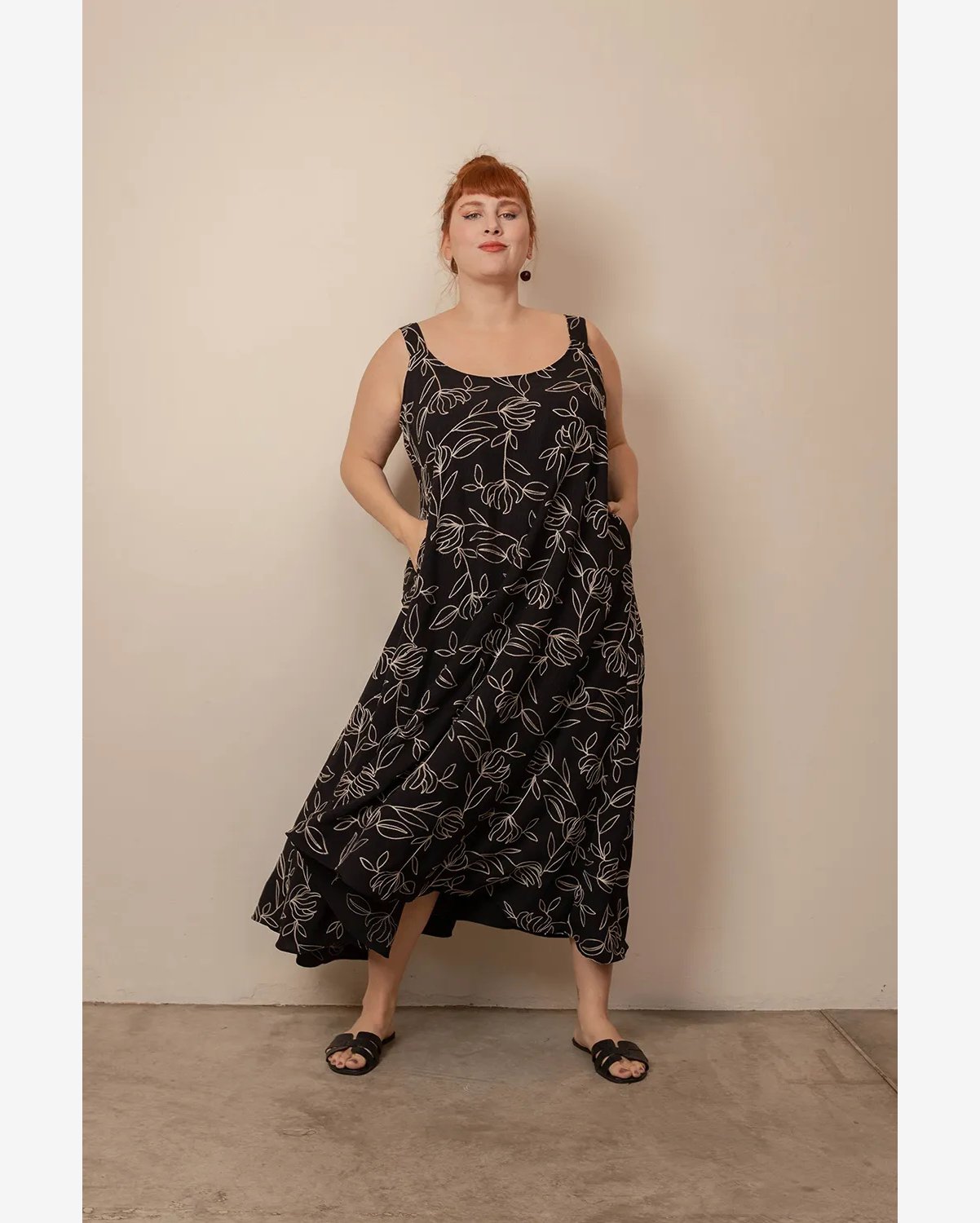 Vestido Siena Bordado Plus Size
