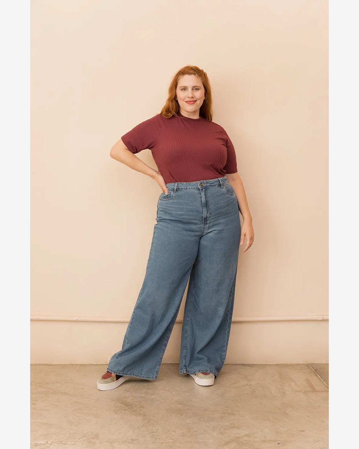 Calça Wide Leg Plus Size