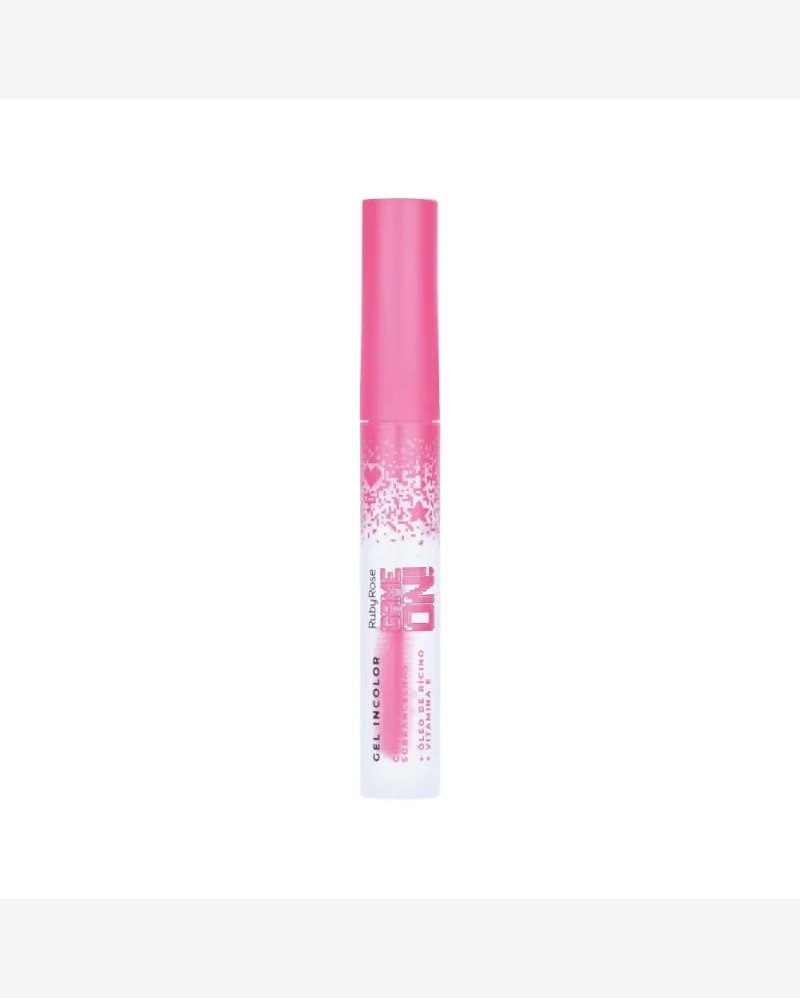 Ruby Rose Game On Gel Incolor Cilios e Sobrancelhas 3,8ml